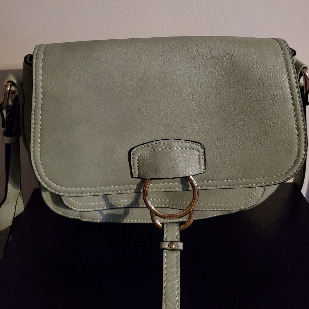 Mint Green Crossbody Bag - Picture 2 of 8